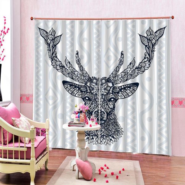 europe style deer pattern window curtain for living room bedroom blackout curtains luxury stereoscopic curtains
europe style deer pattern window curtain for living room bedroom blackout curtains luxury stereoscopic curtains