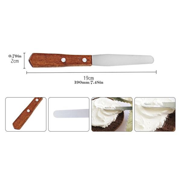baking tools 4-inch stainless steel cream spatula cake silk squeegee kiss knife release knife kithchen tool
baking tools 4-inch stainless steel cream spatula cake silk squeegee kiss knife release knife kithchen tool