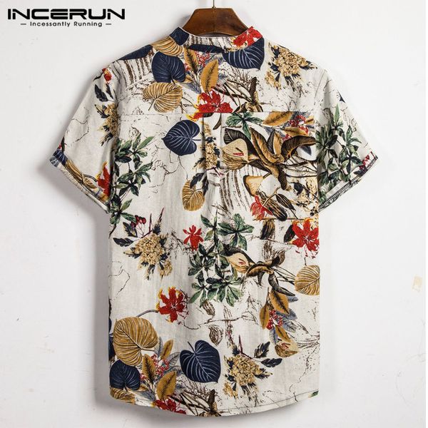 men's casual shirts summer men printed street cotton short sleeve camisa 2021 stand collar mens beach hawaiian s-3xl, White;black
men's casual shirts summer men printed street cotton short sleeve camisa 2021 stand collar mens beach hawaiian s-3xl, White;black