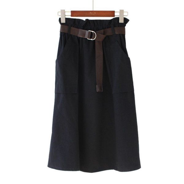 elegant empire womens skirts with sashes female pleated a-line mid-calf skirt femininas faldas mujer, Black
elegant empire womens skirts with sashes female pleated a-line mid-calf skirt femininas faldas mujer, Black