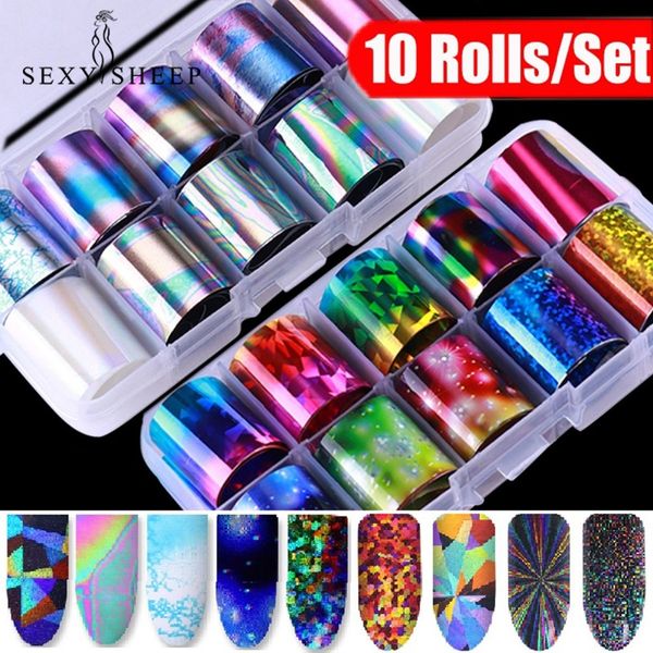 10pcs nail star sticker set holographic nail foil set starry a sticker 2.5*100cm diy transfer paper colorful laser art kit, Black
10pcs nail star sticker set holographic nail foil set starry a sticker 2.5*100cm diy transfer paper colorful laser art kit, Black