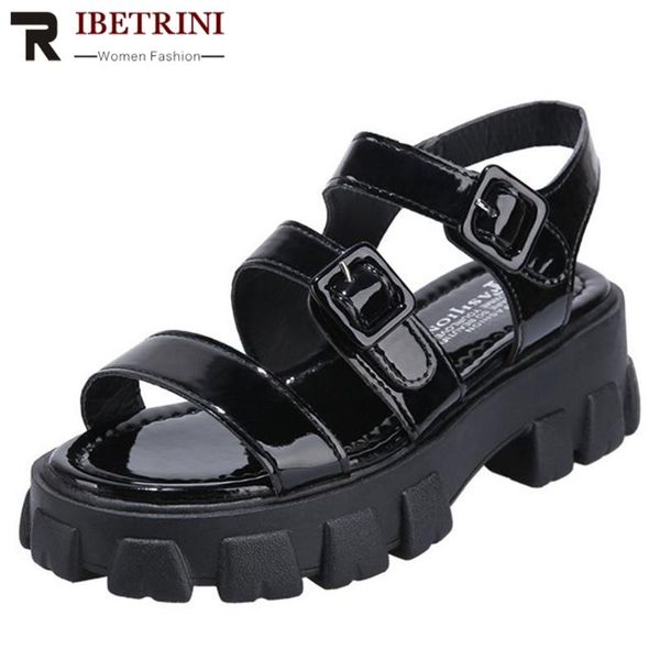 ribetrini women solid summer buckle shoes women open toe platform wedges chunky sandals 2020 casual leisure sandals, Black
ribetrini women solid summer buckle shoes women open toe platform wedges chunky sandals 2020 casual leisure sandals, Black