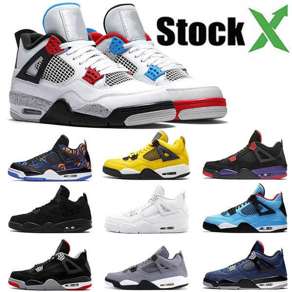2020 fashion 4 men basketball shoes 4s what the bred loyal blue cool grey whte the oreo rush violet sports trainers sneaker 7-13, White;red
2020 fashion 4 men basketball shoes 4s what the bred loyal blue cool grey whte the oreo rush violet sports trainers sneaker 7-13, White;red