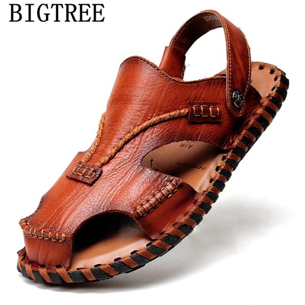 mens sandals genuine leather mens sandals summer beach designer shoes men sport shoes men herren schuhe zapatilla hombre, Black 
mens sandals genuine leather mens sandals summer beach designer shoes men sport shoes men herren schuhe zapatilla hombre, Black