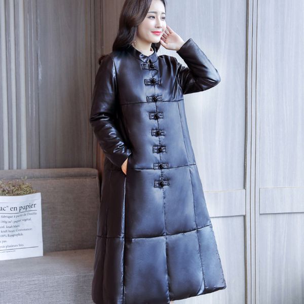 winter warm women's leather jacket new fashion large size down station collar women's leather jacket nuw344, Black
winter warm women's leather jacket new fashion large size down station collar women's leather jacket nuw344, Black