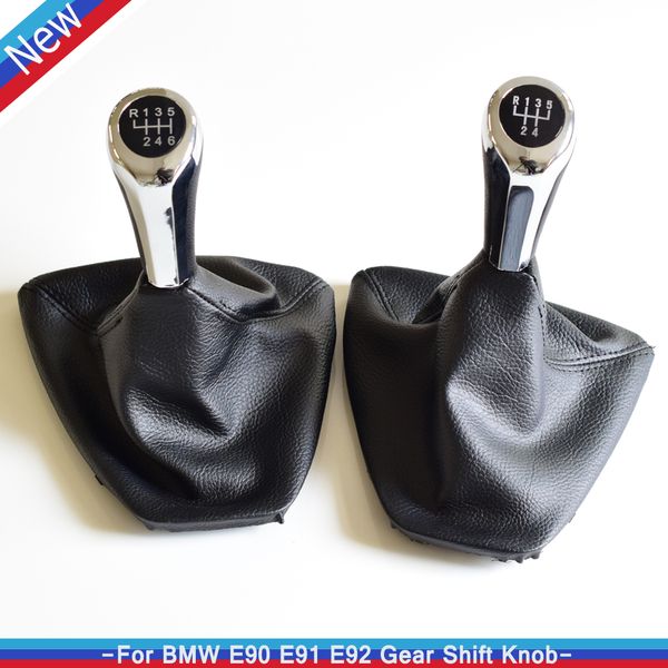 chrome abs car styling fit for e90 e91 e92 e93 manual 5/6 speed gear shift knob stick lever handball with gaiter boot cover
chrome abs car styling fit for e90 e91 e92 e93 manual 5/6 speed gear shift knob stick lever handball with gaiter boot cover