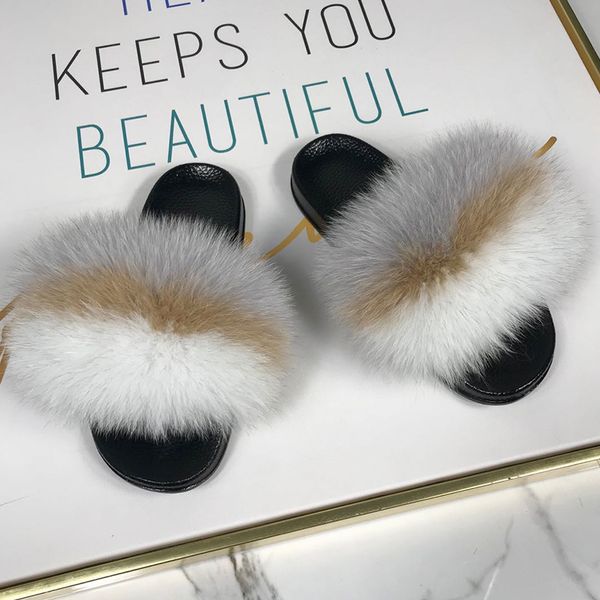 slippers fur real 2021 fashion comfort flat sandals fluffy slides women, Black
slippers fur real 2021 fashion comfort flat sandals fluffy slides women, Black