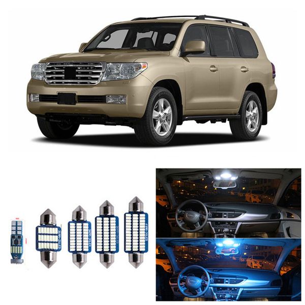 14pcs white car led light bulbs interior package kit for land cruiser 2008 2009 2010 2011map dome license reading lights
14pcs white car led light bulbs interior package kit for land cruiser 2008 2009 2010 2011map dome license reading lights