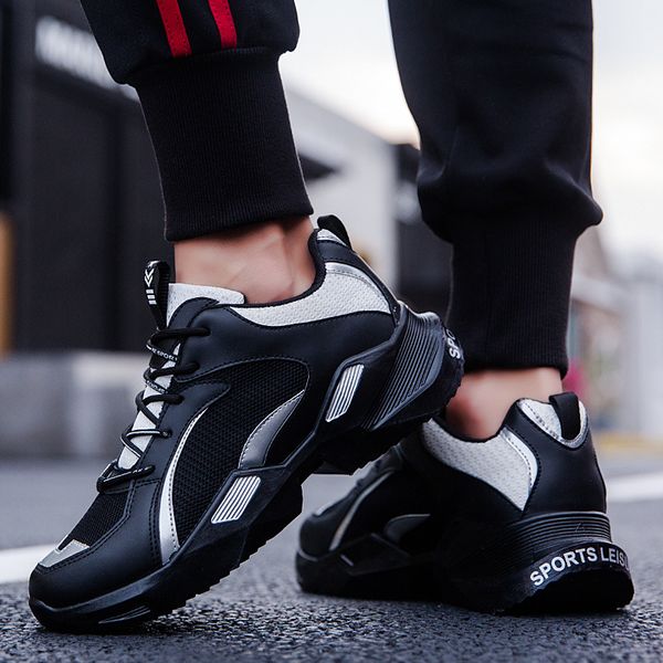 ins chunky sneakers men autumn summer thick bottom shoes breathable hip hop sneakers tenis masculino adulto zapatos de hombre, Black
ins chunky sneakers men autumn summer thick bottom shoes breathable hip hop sneakers tenis masculino adulto zapatos de hombre, Black