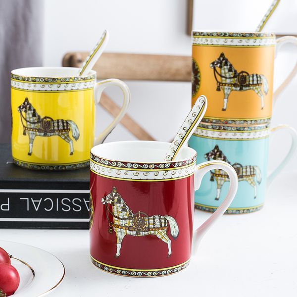 coffee mug creative ceramic cup mug couple afternoon tea office water cup large milk cup with spoon
coffee mug creative ceramic cup mug couple afternoon tea office water cup large milk cup with spoon