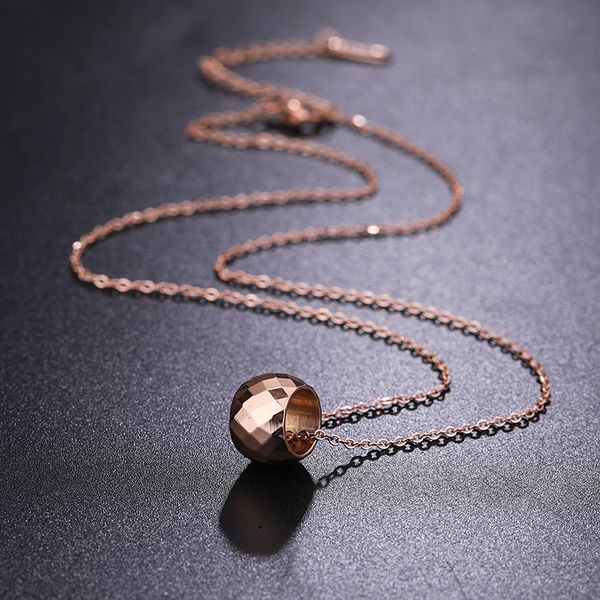 titanium rose gold trend twill simple necklace women fashion temperament joker split flower transport chain, Silver
titanium rose gold trend twill simple necklace women fashion temperament joker split flower transport chain, Silver