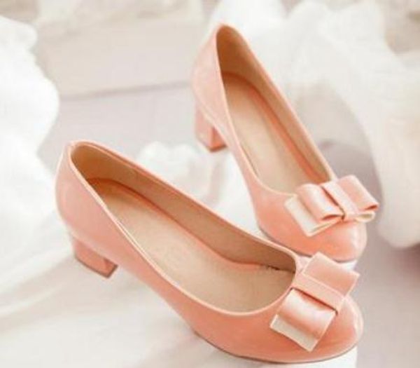 2019 women's shoes in spring and autumn with new style middle heel coarse heel round head bowknot@6089, Black
2019 women's shoes in spring and autumn with new style middle heel coarse heel round head bowknot@6089, Black