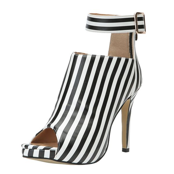 zandina new handcrafted women's high heels zebra straps style party sandals buckle ankle-strap fashion shoes n031, Black
zandina new handcrafted women's high heels zebra straps style party sandals buckle ankle-strap fashion shoes n031, Black