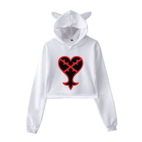 2018 new kingdom hearts модный тренд sala cat crop top женщины толстовки толстовки сексуальные горячие kpop harajuku плюс размер, Black
2018 new kingdom hearts модный тренд sala cat crop top женщины толстовки толстовки сексуальные горячие kpop harajuku плюс размер, Black