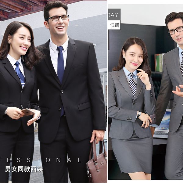 men's suit 168 korean version large fit professional wear men's and women's insurance work clothes s-6xl, White;black
men's suit 168 korean version large fit professional wear men's and women's insurance work clothes s-6xl, White;black
