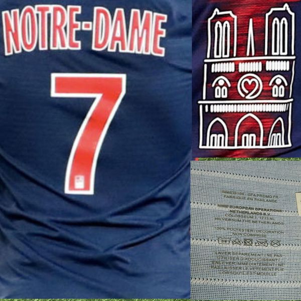 2019 NOTRE DAME Patch Специальный матч MBAPPE Изношенный игрок Выпуск Cavani Verratti Футбольный патч Значок передачи тепла
2019 NOTRE DAME Patch Специальный матч MBAPPE Изношенный игрок Выпуск Cavani Verratti Футбольный патч Значок передачи тепла