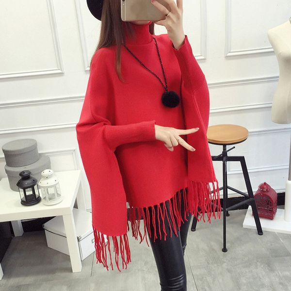 ricinina cashmere sweater female pull femme hiver turtleneck solid shrugs sweaters women knit pullover wool mujer autumn 2019, White;black
ricinina cashmere sweater female pull femme hiver turtleneck solid shrugs sweaters women knit pullover wool mujer autumn 2019, White;black