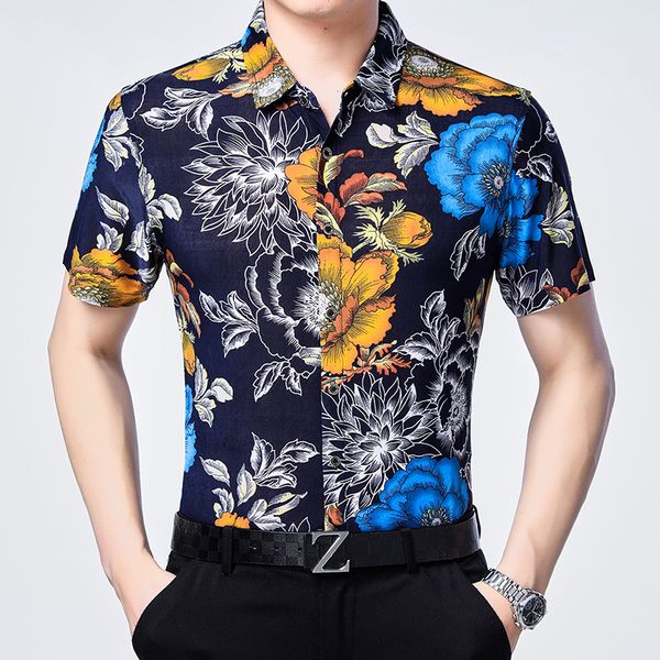 c-0196 creative 3d flower pattern wash and wear short sleeve shirt summer new quality icy smooth fashion luxury men shirt -xxxl, White;black
c-0196 creative 3d flower pattern wash and wear short sleeve shirt summer new quality icy smooth fashion luxury men shirt -xxxl, White;black