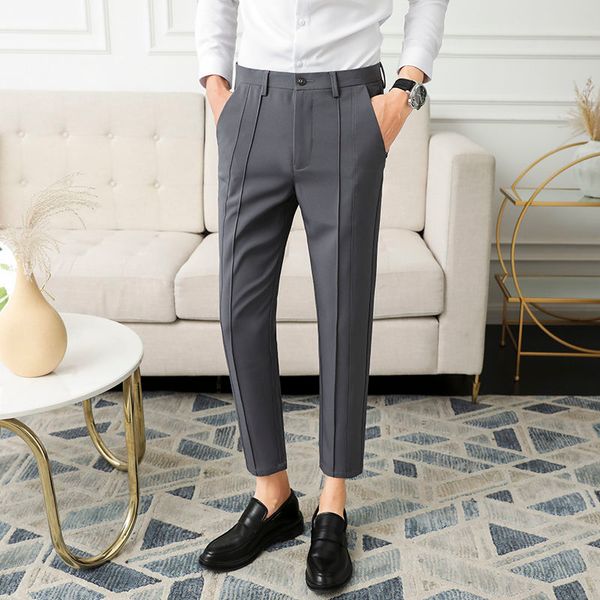 2020 mens thin fashion pants comfortable solid pencil pants drawstring black gray joggers fashion casual streetwear trouser l59
2020 mens thin fashion pants comfortable solid pencil pants drawstring black gray joggers fashion casual streetwear trouser l59
