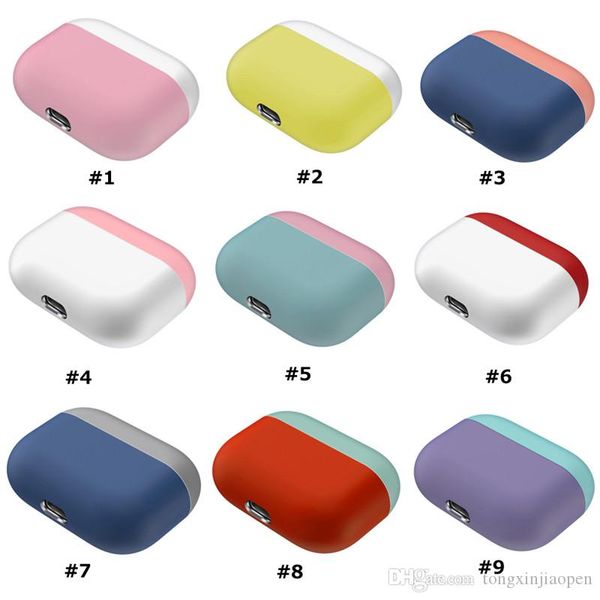 cute contrast color liquid silicone airpods pro case for apple airpods pro 3 generations soft tpu earphone protective cover
cute contrast color liquid silicone airpods pro case for apple airpods pro 3 generations soft tpu earphone protective cover