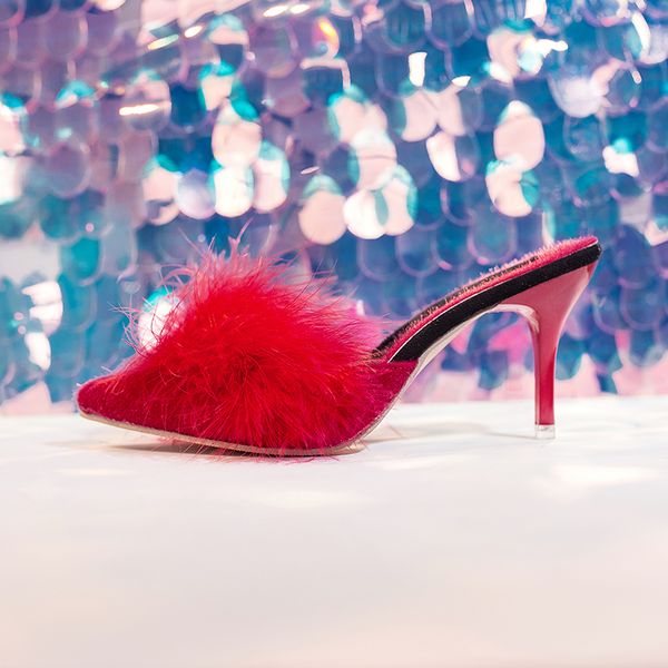 winter high heel slippers women fur woman slip on shoes plush fine heel linen autumn sliders espadrille shoes de mujer, Black
winter high heel slippers women fur woman slip on shoes plush fine heel linen autumn sliders espadrille shoes de mujer, Black