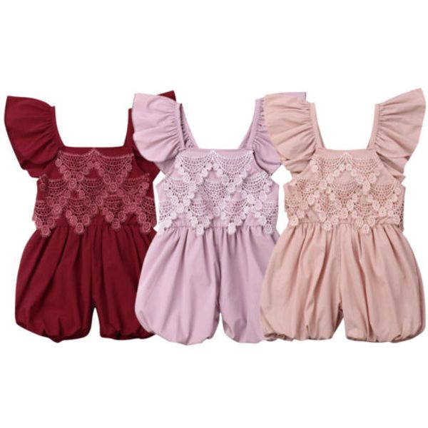 1-5years infant kid baby girl clothes lace romper ruffle jumpsuit sleeveless outfit sunsuit, Blue
1-5years infant kid baby girl clothes lace romper ruffle jumpsuit sleeveless outfit sunsuit, Blue