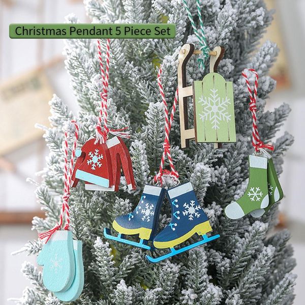 5pc new christmas tree ornaments hanging xmas tree home party decor pendants wooden pendant decoration color
5pc new christmas tree ornaments hanging xmas tree home party decor pendants wooden pendant decoration color