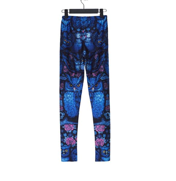korean-style new blue color owl digital printing ankle-length leggings europe and america leggings, Black
korean-style new blue color owl digital printing ankle-length leggings europe and america leggings, Black
