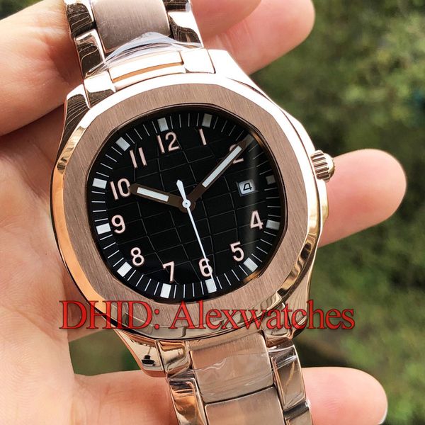 wholesale mechanical automatic watch rose gold 316l stainless steel case designer bracelet black dial fashion casual wristwatches with box, Slivery;brown
wholesale mechanical automatic watch rose gold 316l stainless steel case designer bracelet black dial fashion casual wristwatches with box, Slivery;brown