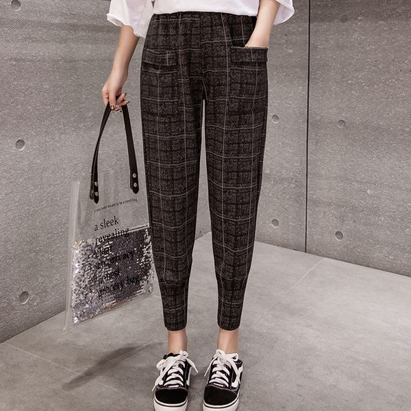 donamol plus size casual women pants side stripe patchwork drawstring elastic-waist loose sweatpants female winter warm trousers, Black;white
donamol plus size casual women pants side stripe patchwork drawstring elastic-waist loose sweatpants female winter warm trousers, Black;white