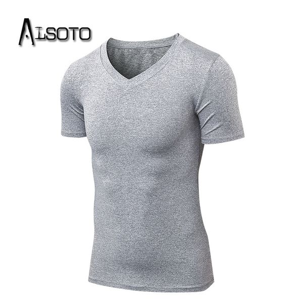 men sports t-shirt v-neck short sleeves tight fitness running quick-drying basketball summer solid color gym, Black;blue
men sports t-shirt v-neck short sleeves tight fitness running quick-drying basketball summer solid color gym, Black;blue