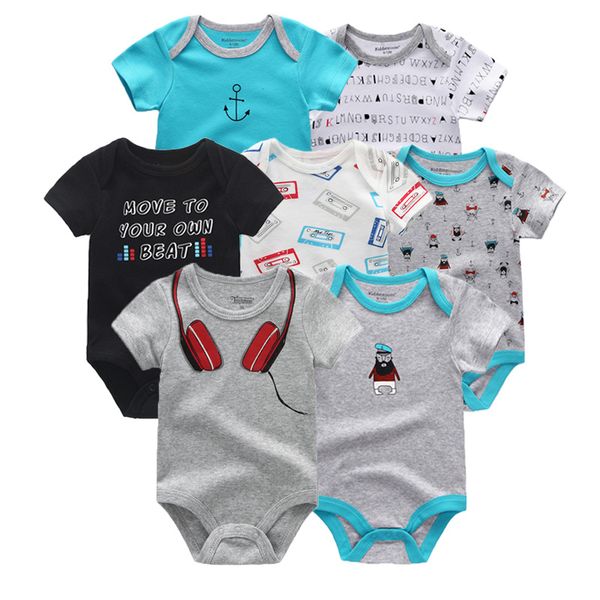7 pcs/lot summer short sleeve baby rompers set cotton baby onesies boy girl set ropa bebe baby boy girl clothes mx190801, White
7 pcs/lot summer short sleeve baby rompers set cotton baby onesies boy girl set ropa bebe baby boy girl clothes mx190801, White