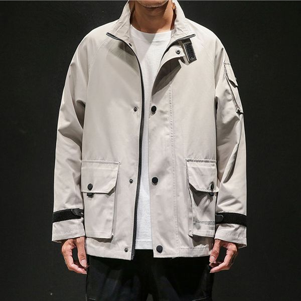 2019 autumn new casual jacket men multi-pocket men solid hip hop jackets and coats man tactical outerwear size m-5xl, Black;brown
2019 autumn new casual jacket men multi-pocket men solid hip hop jackets and coats man tactical outerwear size m-5xl, Black;brown