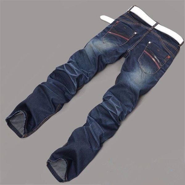 men's jeans fashion blue washing men casual pant korean slim fit denim pants distressed mens male trousers
men's jeans fashion blue washing men casual pant korean slim fit denim pants distressed mens male trousers