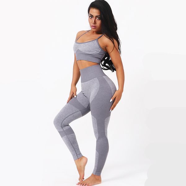running sport sets women seamless yoga clothing bra leggings 2 pcs suit tights pants high waist leggins gym fitness sportswear, Black;blue
running sport sets women seamless yoga clothing bra leggings 2 pcs suit tights pants high waist leggins gym fitness sportswear, Black;blue