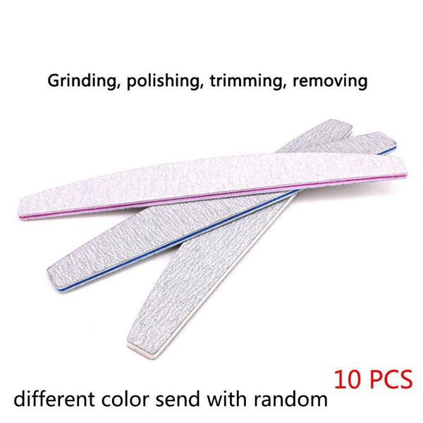 durable washable half moon shape nail file random nail sanding tool
durable washable half moon shape nail file random nail sanding tool