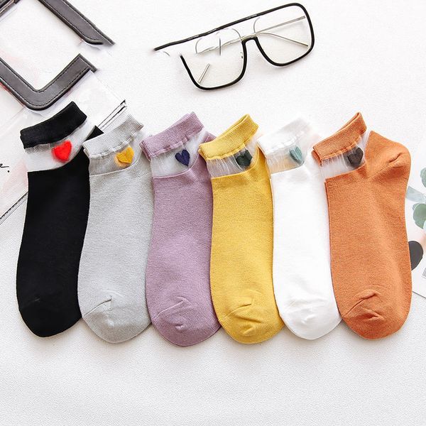 the new breathable solid color summer japanese glass fiber sock love ms sock fashion personality iovely splice, Black;white
the new breathable solid color summer japanese glass fiber sock love ms sock fashion personality iovely splice, Black;white
