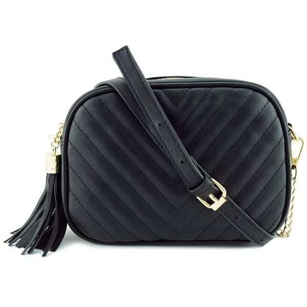 tassels soft leather shoulder bag women women solid color zipper tassel hnadbag messenger bag wild bolsa feminina