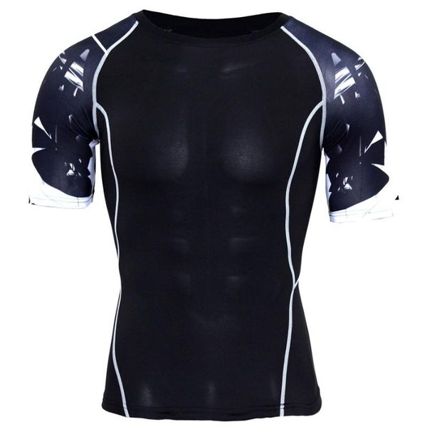 men summer running t-shirt sport workout jogging fitness jersey breathable comfortable compression multicolor quick-dry t-shirt, Black;blue
men summer running t-shirt sport workout jogging fitness jersey breathable comfortable compression multicolor quick-dry t-shirt, Black;blue