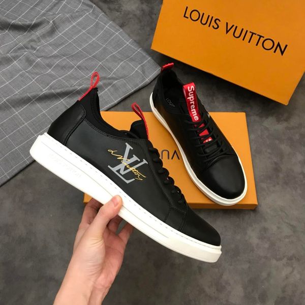 2019h limited men's casual sports shoes high-end custom brand fashion low-cut shoes size 38~45, a full set of original shoe boxes, Black
2019h limited men's casual sports shoes high-end custom brand fashion low-cut shoes size 38~45, a full set of original shoe boxes, Black