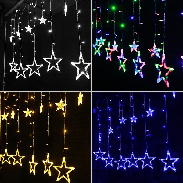 star lamp led lamp string fairy christmas lights decoration holiday lights curtain lamp wedding for home new year supplies
star lamp led lamp string fairy christmas lights decoration holiday lights curtain lamp wedding for home new year supplies