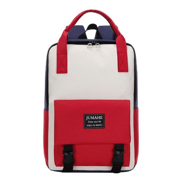 large capacity solid color waterproof nylon casual backpack school bag for teenage girl student school bag women satchels bags
large capacity solid color waterproof nylon casual backpack school bag for teenage girl student school bag women satchels bags