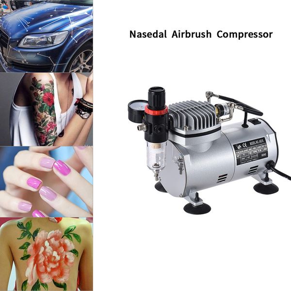 nasedal nt-05 1/6 hp airbrush compressor air compressor airbrush for nail art model tattoo makeup cake car body painting
nasedal nt-05 1/6 hp airbrush compressor air compressor airbrush for nail art model tattoo makeup cake car body painting