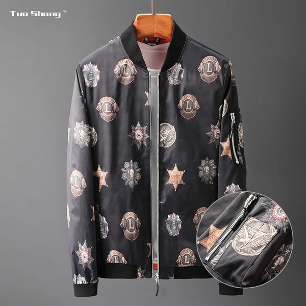 2019 casual bomber mens jackets and coats fashion printing jaqueta masculina chaquetas hombre veste homme casaco masculino, Black;brown
2019 casual bomber mens jackets and coats fashion printing jaqueta masculina chaquetas hombre veste homme casaco masculino, Black;brown