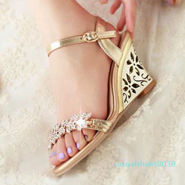 reave cat new arrival glittering fashion fretwork heels wedges sandals rhinestone silver gold summer sandals sale c30, Black
reave cat new arrival glittering fashion fretwork heels wedges sandals rhinestone silver gold summer sandals sale c30, Black