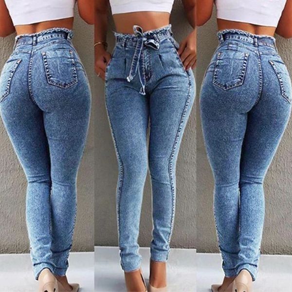 oeak solid skinny jeans woman casual pencil high waist jeans tassel drawstring slim jean summer femme stretch demin ladies, Blue
oeak solid skinny jeans woman casual pencil high waist jeans tassel drawstring slim jean summer femme stretch demin ladies, Blue