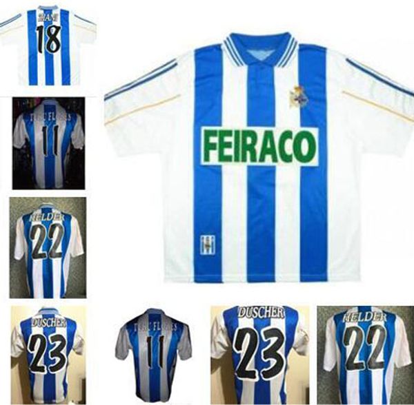 1999 2000 deportivo de la coruna retro soccer jersey 98 00 depor home vintage makaay mauro silva fran djalminha classic football shirt, Black;yellow
1999 2000 deportivo de la coruna retro soccer jersey 98 00 depor home vintage makaay mauro silva fran djalminha classic football shirt, Black;yellow