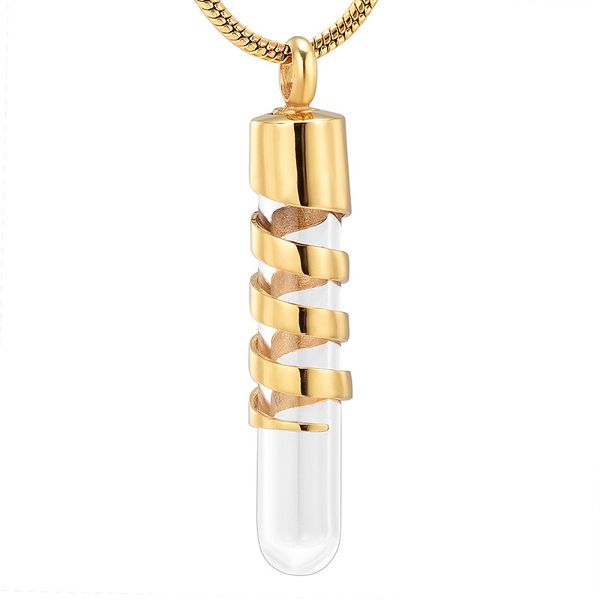 ijd10271 золотая стеклянная трубка из нержавеющей стали кремация keepsake ювелирные изделия ожерелье для пепла урна держатель мемориал ожере, Silver
ijd10271 золотая стеклянная трубка из нержавеющей стали кремация keepsake ювелирные изделия ожерелье для пепла урна держатель мемориал ожере, Silver
