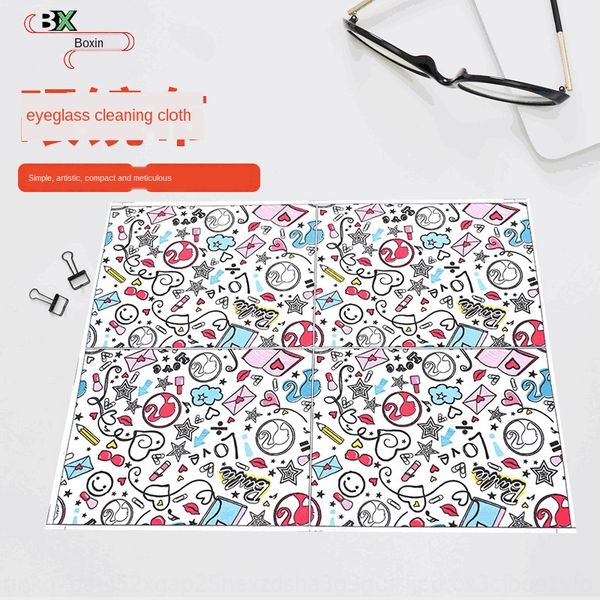 microfiber printed single side transfer dual grinding mobile phone glasses cleaning glasses cloth lens screen cleaning cloth, Blue
microfiber printed single side transfer dual grinding mobile phone glasses cleaning glasses cloth lens screen cleaning cloth, Blue