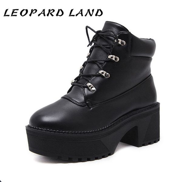 leopard land 2020 spring autumn women boots short boots water-proof platform women's slope heel short jxq, Black
leopard land 2020 spring autumn women boots short boots water-proof platform women's slope heel short jxq, Black